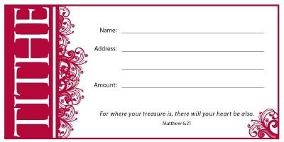 Value Offering Envelope - Tithe (U2761) foto