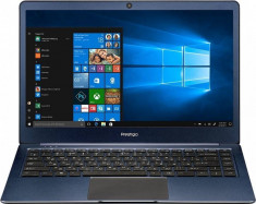 Laptop Prestigio SmartBook 141S 14.1 inch FHD Intel Celeron N3350 3GB 32GB eMMC Intel HD Graphics Windows 10 Home Blue foto