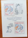 CEHOSLOVACIA-1976-PRO-EU-HELSINKI-Colita -nestampilata.-Vezi-Scan