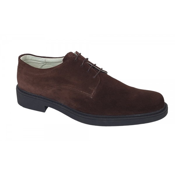 Pantofi barbati piele naturala intoarsa Maro Brun Alexander AREZO