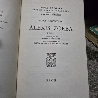 Alexis Zorba - Nikos Kazantzakis foto
