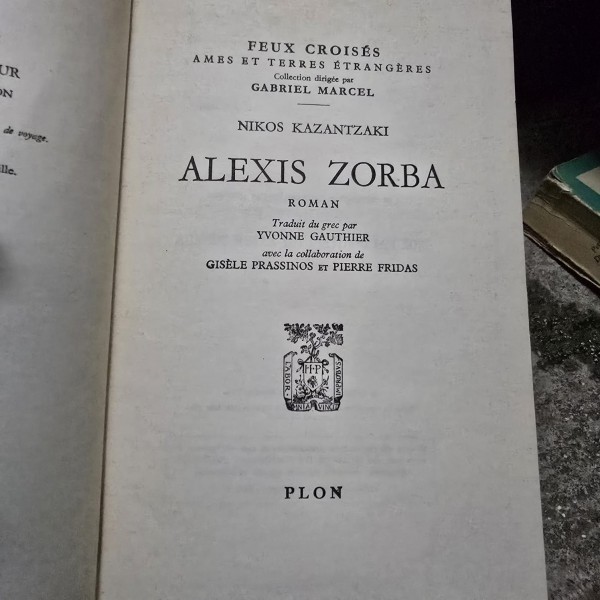 Alexis Zorba - Nikos Kazantzakis