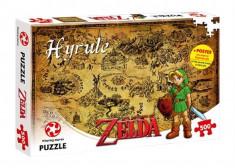 Joc Puzzle Zelda Hyrule 500Pc foto