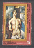 Eq. Guinea 1975 Paintings, El Greco, used AH.005, Stampilat