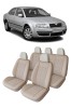 Set huse scaune auto piele alcantara compatibile Skoda Superb (2009-2013), Umbrella