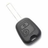 Citroen / Peugeot &ndash; carcasă cheie cu 2 butoane