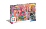 Puzzle Trolls Band Together,Trolii - Set 3x48 Piese Clementoni