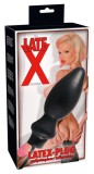 Cumpara ieftin Inflatable Latex Plug (20 cm) - Plug anal din latex gonflabil cu pompa manuala si supapa de evacuare