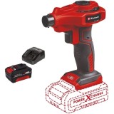 Einhell CE-AP 18 Li PXC + Starter Kit - Pompa pentru aer 0.053 bar + Set 1 acumulator si incarcator Li-Ion 18 V 4 Ah