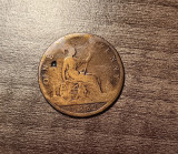 M3 C50 - Moneda foarte veche - Anglia - one penny - 1882, Europa