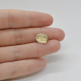 Cabochon citrin 12x9x5mm c63