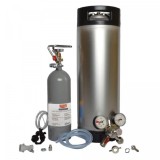 Set complet de butoi de bere 19L Soda-KEG, sticlă de CO2, manometru, conexiuni