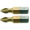 Varfuri, biti, PH3, 1/4&quot;, set 2 buc, PH3x25 mm, Jufisto GartenVIP DiyLine