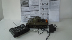 bnk jc Heng Long - Tanc Sherman M4A3 - radiocomanda - 1/30 foto