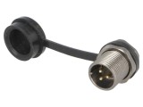Soclu ST12 tată IP67 13A 250V