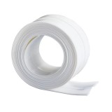 Banda Adeziva Antistropi Premium TopBazar&reg;, Etansare Cada, Plita, Chiuveta, Cabina De Dus, Usor De Curatat, 3.8 cm x 3.2 m, Alb