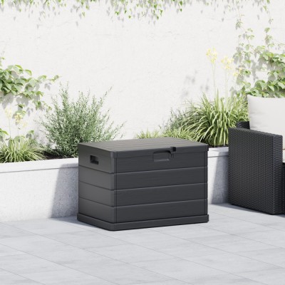 Gossi cutie de depozitare pentru gradina - antracit, 77.5 x 54.5 x 53 cm, plastic, 170 l foto