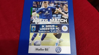 program IK Sirius - Leicester FC foto