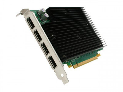 Placa video Nvidia Quadro NVS 450, 512MB DDR3, 4x Display Port, 64 Bit, Silent Cooling NewTechnology Media foto