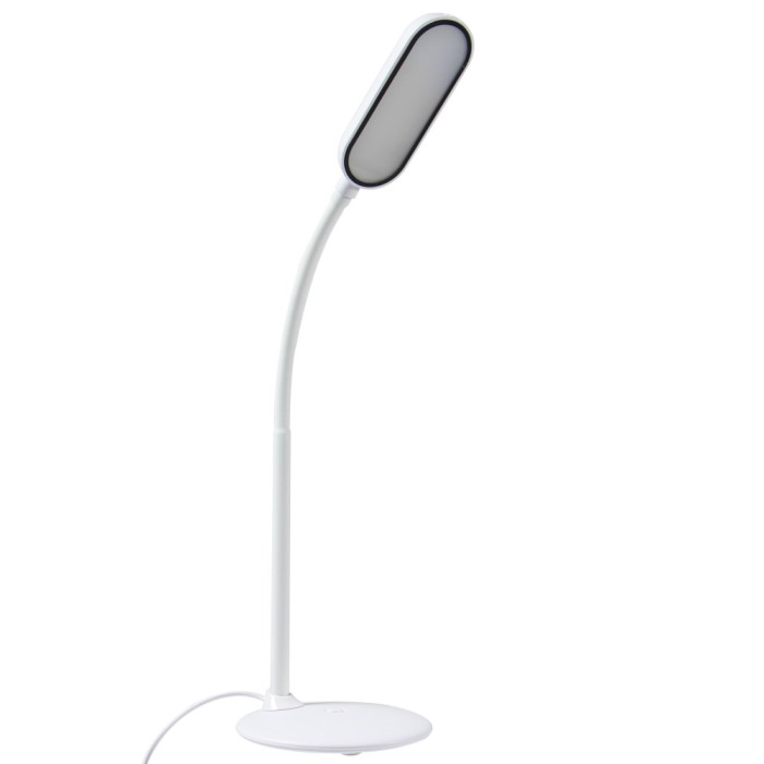 Veioza LED Clasic, Hoff, 5W, 285lm, lumina neutra, alba, moderna