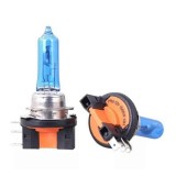 Cumpara ieftin Set 2 Becuri Halogen H15 BZRSH 55W, 12V , Xenon Look, Lumina Alba 5000K pentru Faruri Auto