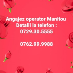 Angajez operator manitou foto