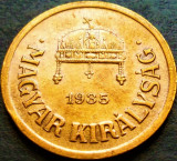 Cumpara ieftin Moneda istorica 2 FILLER - UNGARIA, anul 1935 *cod 1095, Europa