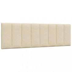 Perna pentru tablie de pat, Hanko, crem, 160 cm, material textil foto
