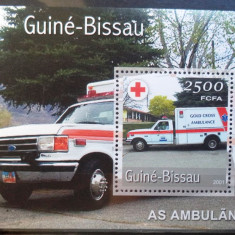 GUINEA-BISSAU 2001 - AMBULANTA. COLITA MNH, DG11