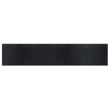 Cumpara ieftin Covor dreptunghiular, negru, 100x1000 cm, bambus