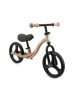 Bicicleta fara Pedale Momi Isoka Beige, Roti LED, Cadru Otel, +2 Ani, Max 35Kg