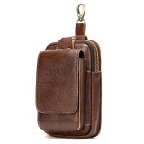 Cumpara ieftin Borseta barbati, BUSY LDY&amp;GTM&reg; Moss, piele naturala, de curea, maro