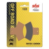 SBS - plăcuțe de fr&acirc;nă 755SI - Offroad &amp; ATV [Sinter / Carbon]