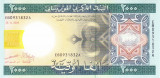 Bancnota Mauritania 2.000 Ouguiya 2004 - P14a UNC