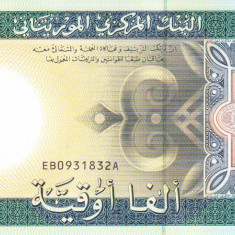 Bancnota Mauritania 2.000 Ouguiya 2004 - P14a UNC