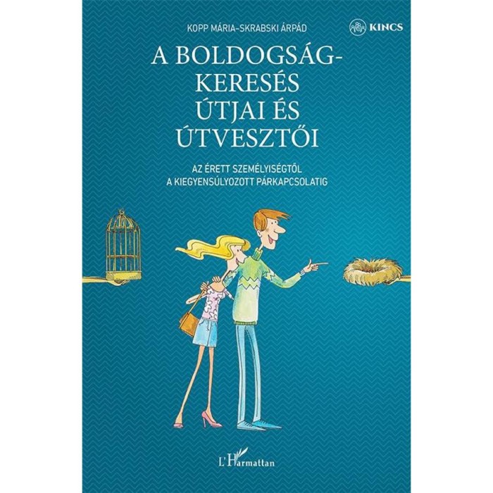 A boldogs&aacute;gkeres&eacute;s &uacute;tjai &eacute;s &uacute;tvesztői - Az &eacute;rett szem&eacute;lyis&eacute;gtől a kiegyens&uacute;lyozott p&aacute;rkapcsolatig - Kopp M&aacute;ria