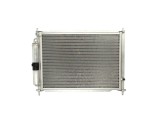 Radiator racire Renault Clio 3, 05.2005-2013, motor 1.2, 48/55/57 kw, benzina, cutie manuala, cu AC, cu condensator cu uscator 531x378x40 mm, alumini, Rapid