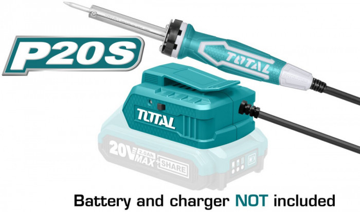 TOTAL - LETCON - 20V - 40W PowerTool TopQuality