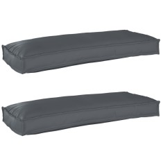 vidaXL Set de perne pentru palet 2 pcs Antracit 100 x 40 x 8 cm 42001688