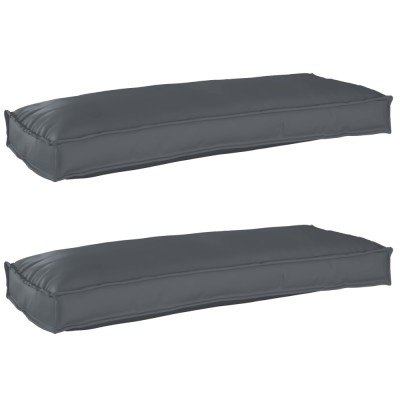Set de perne pentru palet 2 pcs Antracit 100 x 40 x 8 cm foto