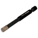 YATO Burghiu diamantat 10 mm, prindere hexagonala 1/4&amp;quot;, pentru gaurire umeda si uscata in ceramica