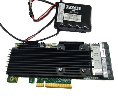 Controller RAID INTERN cu cablu si baterie tip condesator TECATE LSI49571-20 Oracle 7332895 LSI 9361-16i 16 Port 12GB foto