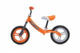 Bicicleta de echilibru Fortuna 2-5 ani grey orange, Lorelli