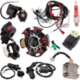 Instalatie Electrica Scuter ATV GY6 125/150cc 4T, 6 Bobine - Compatibil MOTO MAGNUS VENTUS si multe altele