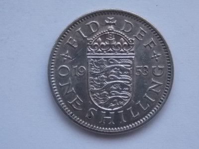 ONE SHILLING 1953 GBR foto
