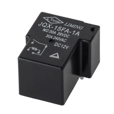 Releu 30A 12V JQX-15FA-1A foto