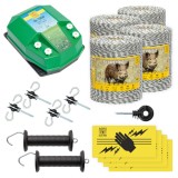 Pachet de bază gard electric 4000 m, 7,2&nbsp;Joule, pentru animale sălbatice