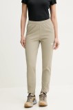 Jack Wolfskin pantaloni de exterior Prelight Swift culoarea bej, A63780