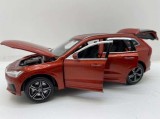 Macheta din metal Volvo xc60 rosu coteste rotile scara 1:32 Tayu