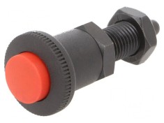 Bol&Aring;&pound; de fixare Filet M12 Acoperire finisaj negru 6mm Pas 1,5